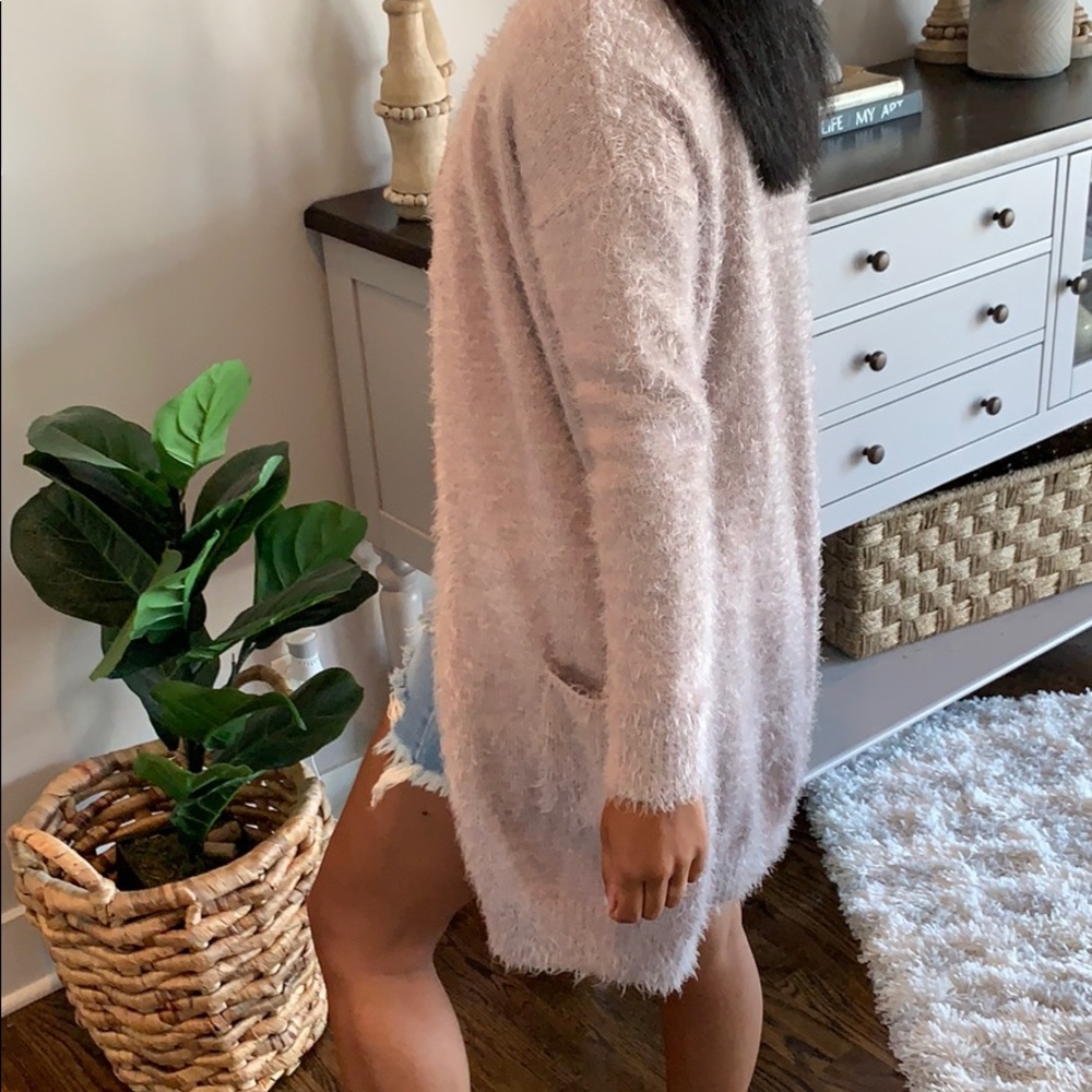 Fuzzy Cardigan - Picture 2 of 2